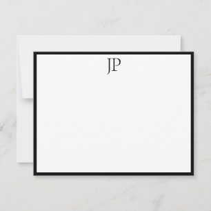 Script Texte élégant Monogramme Modèle Personnalis