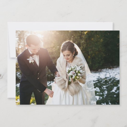 Script Two Foto Bewaar de Datum  Save The Date (Achterkant)