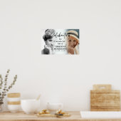 Script Viering van het Leven Voor & Na Foto Poster (Keuken)