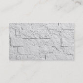 Script Wall Brick Professional-Visitekaartje Visitekaartje (Achterkant)