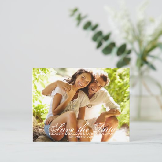 Script Whimsical Enregistrer La Carte Postale Cart (Debout devant)