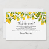 Script Wijziging van Plannen Bruidsmeisjesfeest Ci Save The Date (Achterkant)