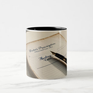 Script Your Day: Prescription Pad en Pen Mok