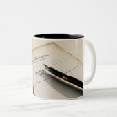 Script Your Day : Prescription Pad et Pen Mug (Devant droit)