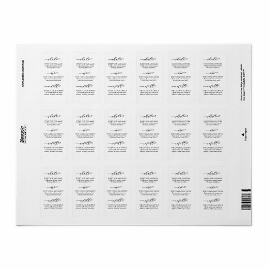 Script Zelfgemaakte Vanilla Extract Instructies La Etiket (Full Sheet)
