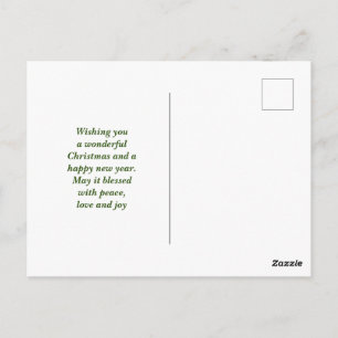 scriptafstand die cheer verzendt van hier briefkaart