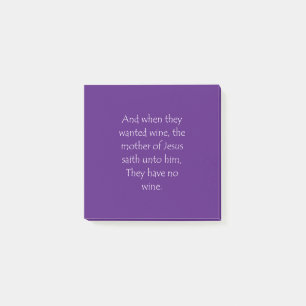 Scriptcitaat John 2 3 Post-it® Notes