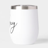 Scripté à la main Nom Bachelorette fête de la mari (Arrière)