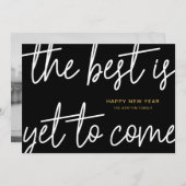 Scripté Le meilleur est encore à venir Carte de No (Devant / Derrière)