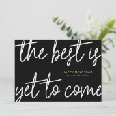 Scripté Le meilleur est encore à venir Carte de No (Debout devant)