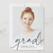 Scripted Afstudeerder | Foto-Afstuderen Aankondiging (Voorkant)