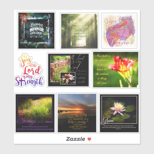 Scriptfoto Sticker (Vel)