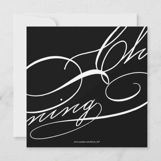 Scripting Christening Modern Cross-Paarse Religieu Kaart (Achterkant)