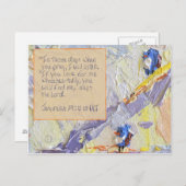 Scriptkaart Jeremiah 29:12-13 Briefkaart (Voorkant / Achterkant)