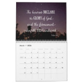 Scriptkalender - Zijn wonderbaarlijke werken Kalender (Mar 2026)