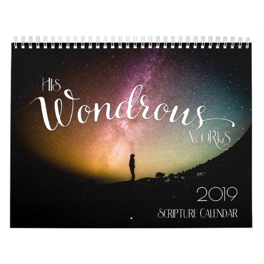 Scriptkalender - Zijn wonderbaarlijke werken Kalender