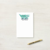 scriptnaam alligator-docent post-it® notes (Op bureau)