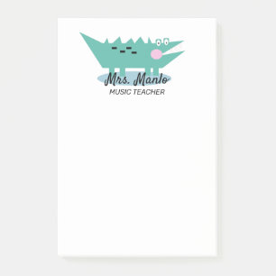 scriptnaam alligator-docent post-it® notes
