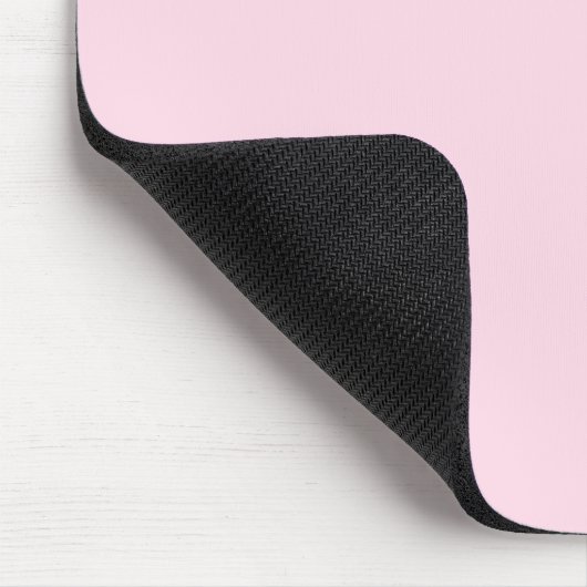 Scriptnaam pastel en roze penseel muismat (Hoek)