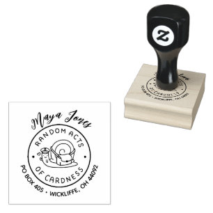 Scriptnaam Random Acts of Cardness Retouradres Rubberstempel