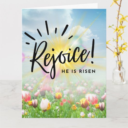 Scriptpaasprogramma's Wenskaart Kaart (Gele Bloem)