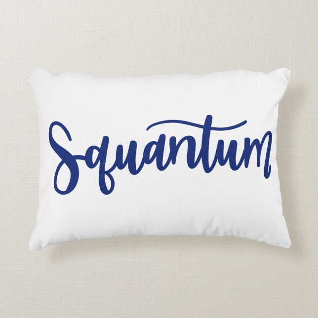 Scripts de sainteté Coussin Squantum (Devant)