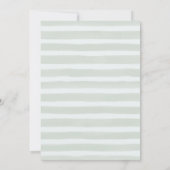 Scripts délicats Invitation de Brunch de Pâques (Dos)