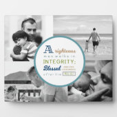 Scripts en fotocollage voor papa fotoplaat (Voorkant)