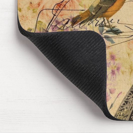 Scripts Hydrangea French Bird Paris Eiffel Tower Muismat (Hoek)