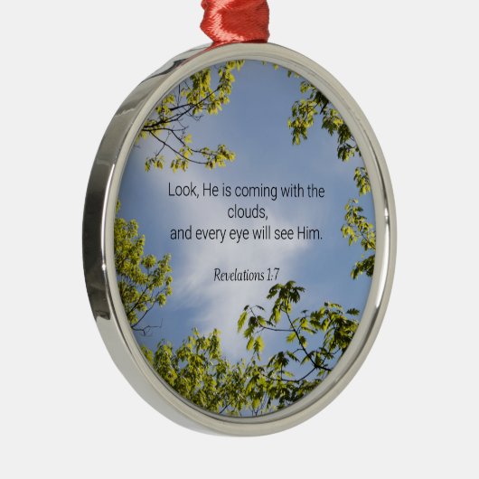 Scripts, onthullingen 1:7, metalen ornament (Rechts)