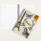 scripts papillon français chic tour eiffel paris (Devant avec enveloppe)