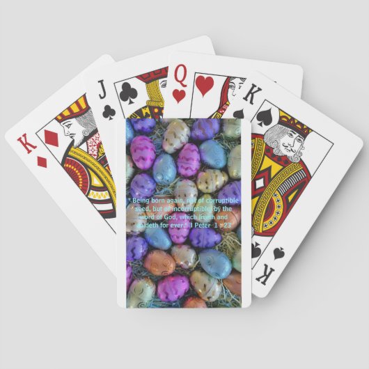 Scripts voor Pasen Pokerkaarten (Achterkant)