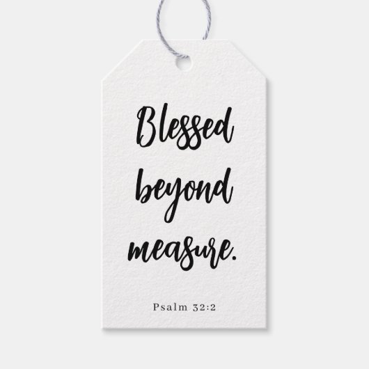 Scripture Centerpiece Decoration Graduation Party Cadeaulabel (Voorkant)