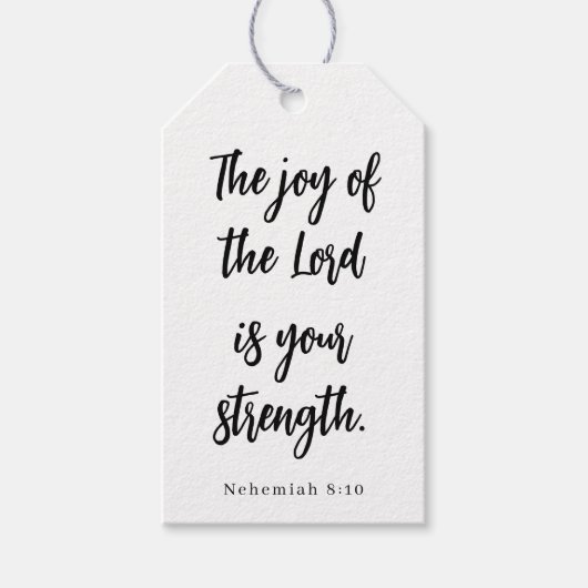 Scripture Centerpiece Decoration Graduation Party Cadeaulabel (Voorkant)
