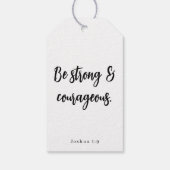 Scripture Centerpiece Decoration Graduation Party Cadeaulabel (Achterkant)