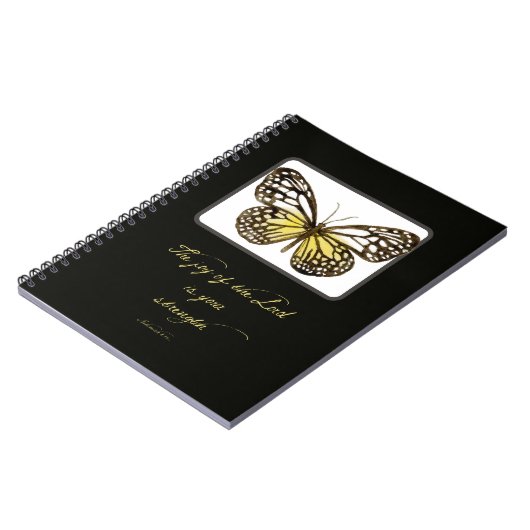 Scripture Journal Waterverf Butterfly Notitieboek (Linkerzijde)