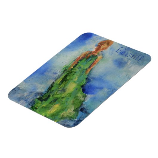 Scripture magnet "Be Still" (Côté Gauche)