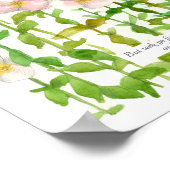 Scripture Matthew 6:33 Bijbelverse Primrose Flower Poster (Hoek)