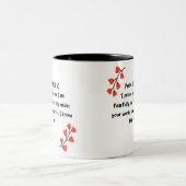 Scripture Mug Tweekleurige Koffiemok (Center)