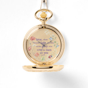 Scripture Pocket Watch Horloge