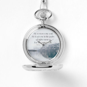 Scripture Pocket Watch Horloge