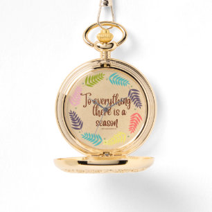 Scripture Pocket Watch Horloge