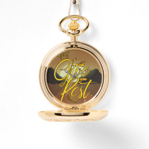 Scripture Pocket Watch Horloge