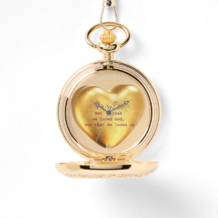 Scripture Pocket Watch Horloge