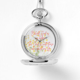 Scripture Pocket Watch Horloge