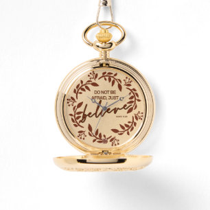 Scripture Pocket Watch Horloge