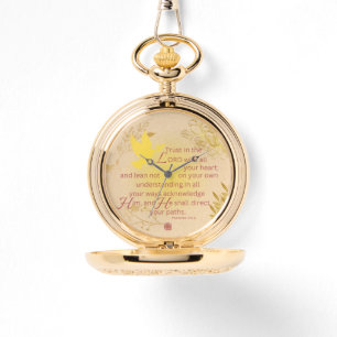 Scripture Pocket Watch Horloge