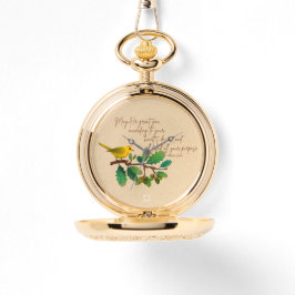 Scripture Pocket Watch Horloge