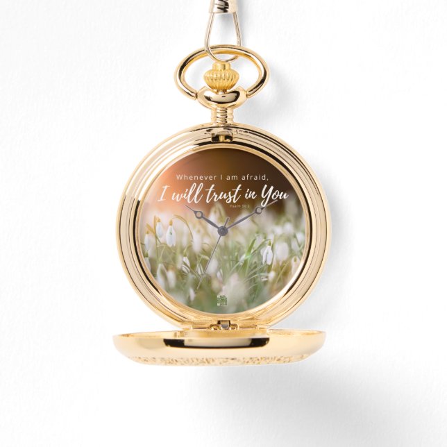 Scripture Pocket Watch Horloge (Voorkant)