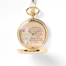 Scripture Pocket Watch Horloge